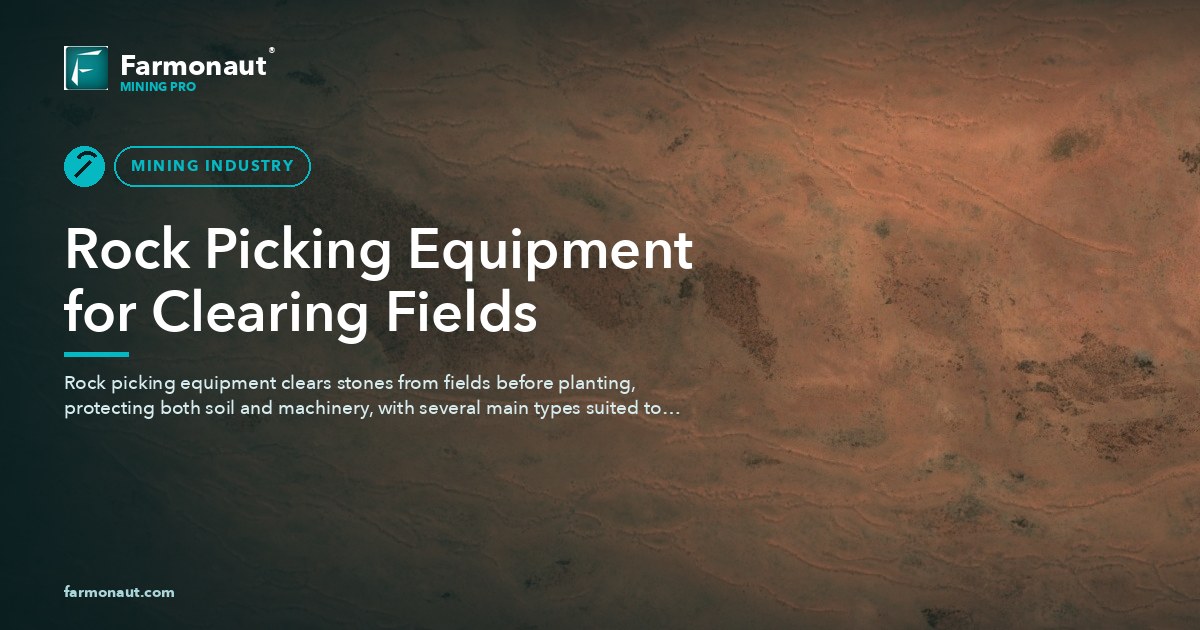 Rock Picking Equipment For Clearing Fields