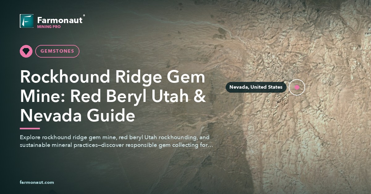 Rockhound Ridge Gem Mine: Red Beryl Utah &Amp; Nevada Guide