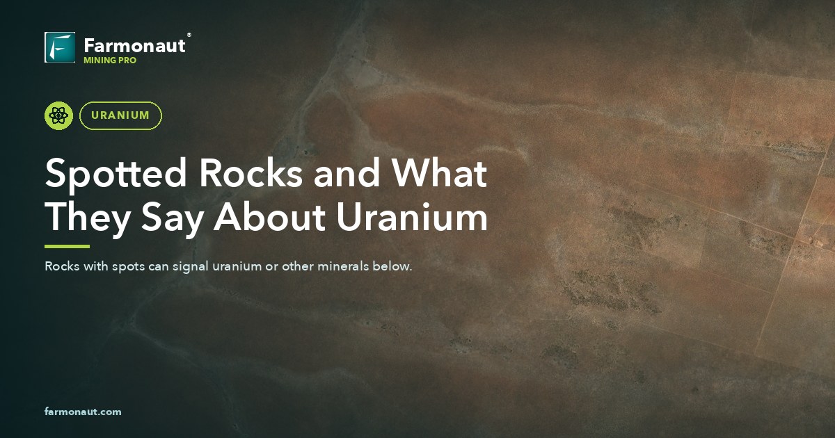 Spotted Rocks And What They Say About Uranium