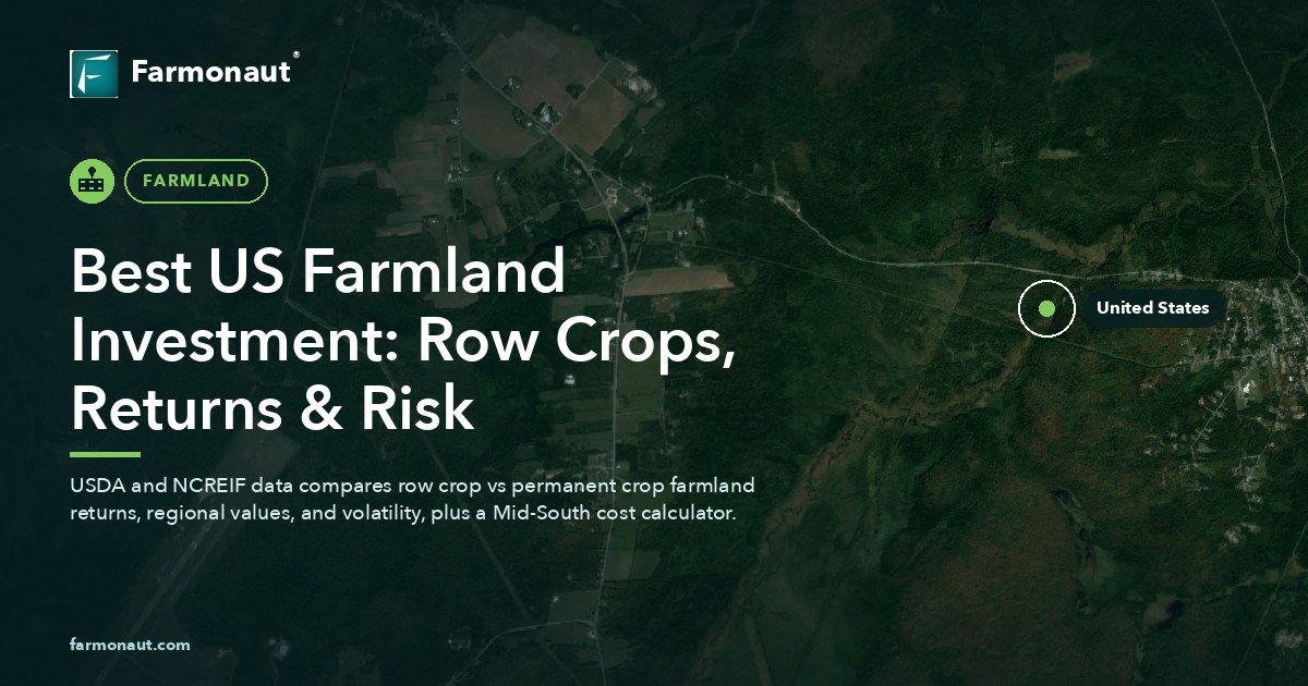 Best Us Farmland Investment: Row Crops, Returns &Amp; Risk