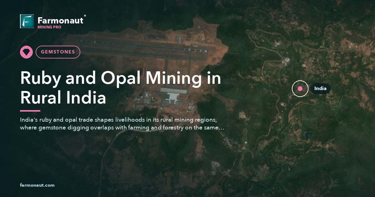 Ruby And Opal Mining In Rural India