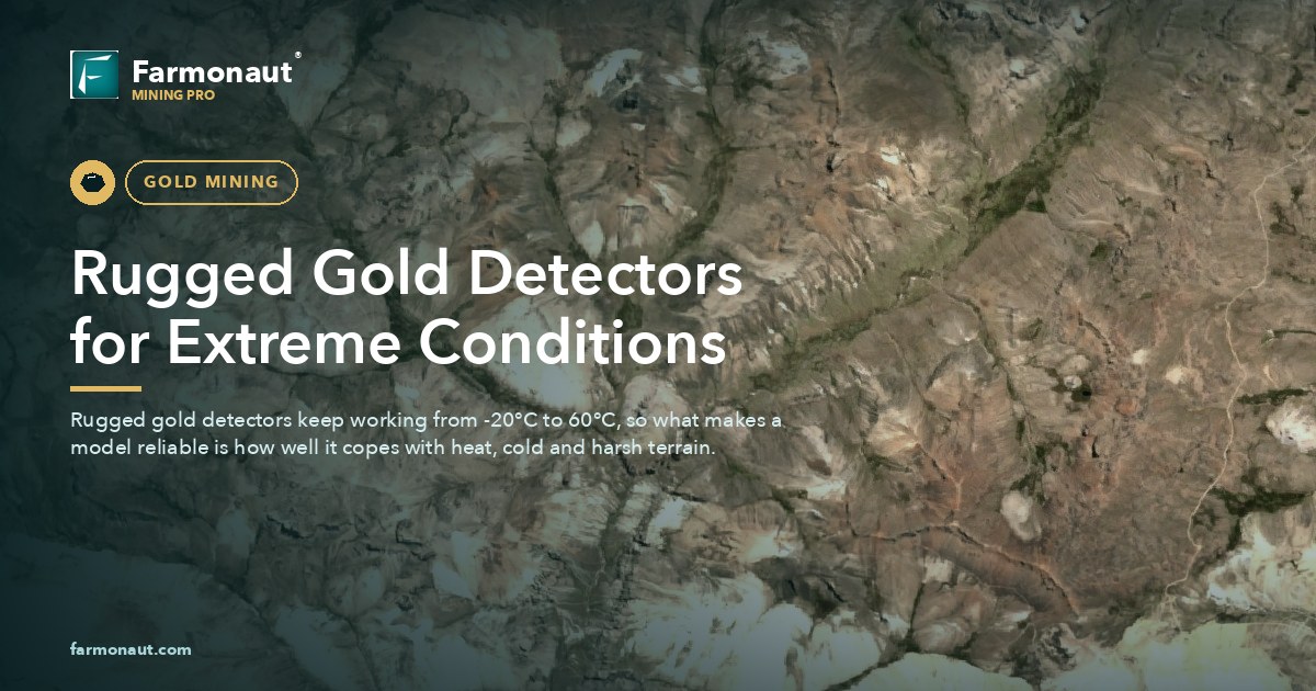 Rugged Gold Detectors For Extreme Conditions