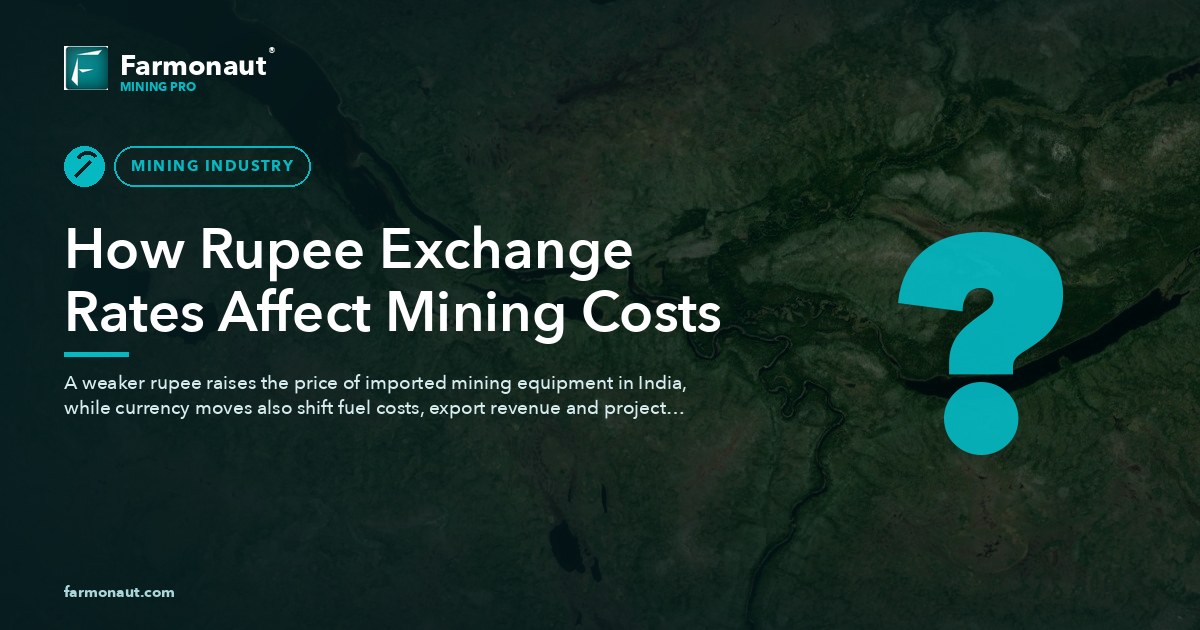 How Rupee Exchange Rates Affect Mining Costs