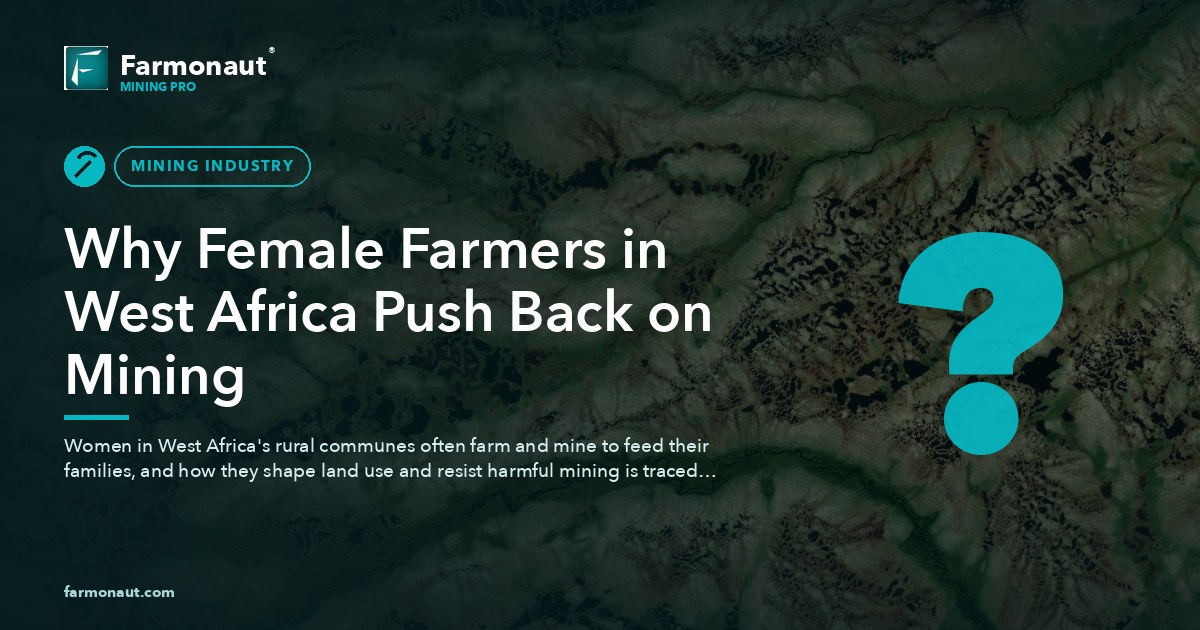 Why Female Farmers In West Africa Push Back On Mining