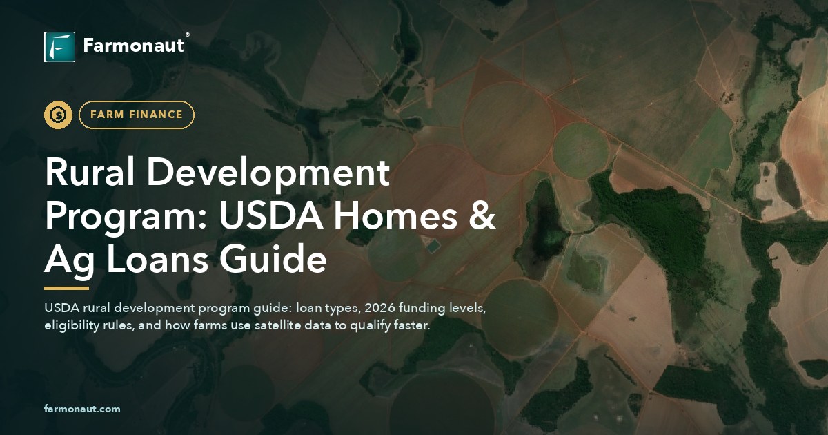 Rural Development Program: Usda Homes &Amp; Ag Loans Guide