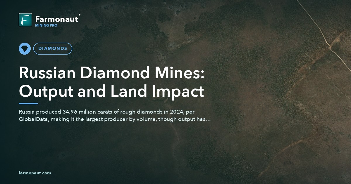 Russian Diamonds Mine: Output, Land &Amp; Sustainability 30 Russian Diamond Mines: Output And Land Impact
