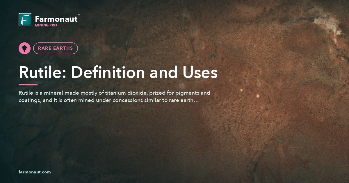Rutile: Definition And Uses