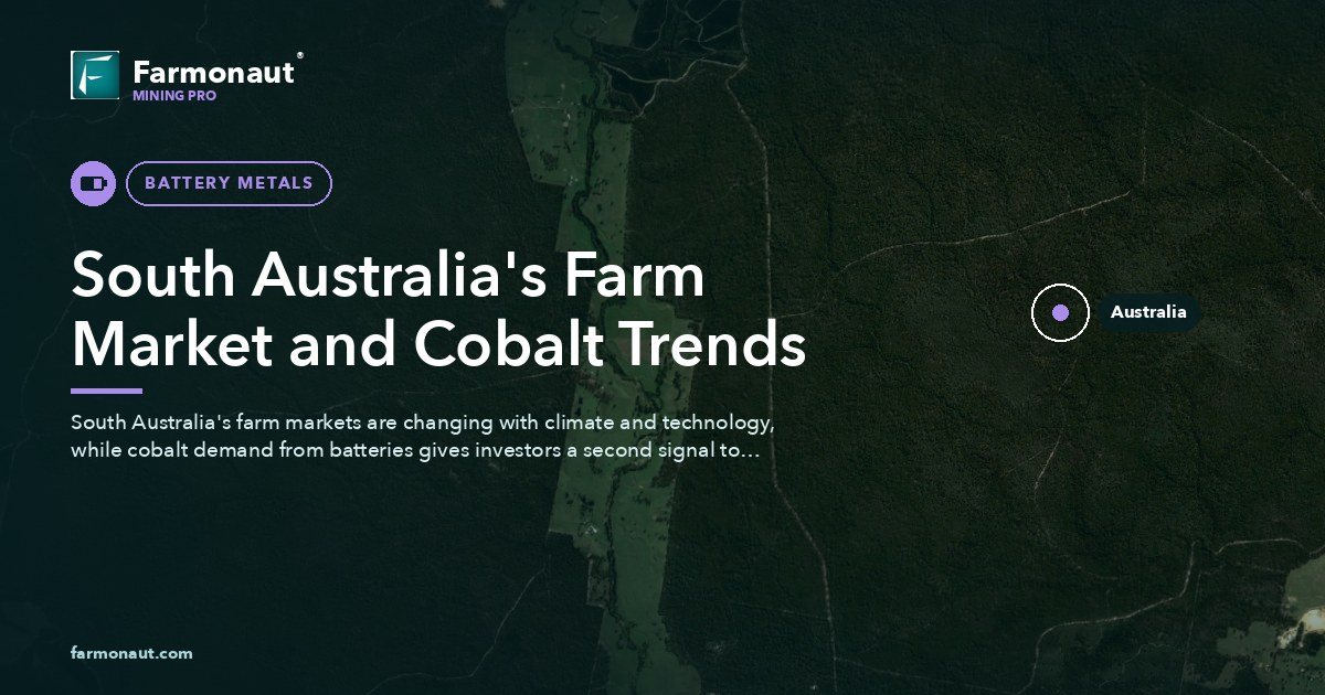 South Australia'S Farm Market And Cobalt Trends