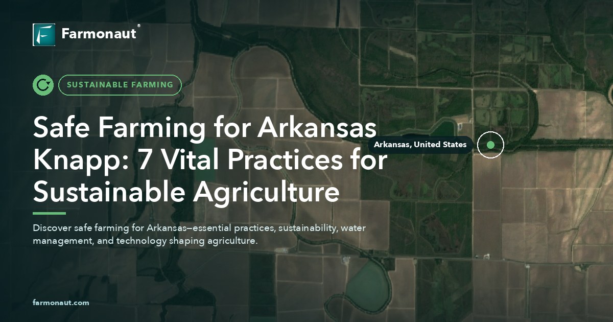Safe Farming For Arkansas Knapp: 7 Vital Practices For Sustainable Agriculture