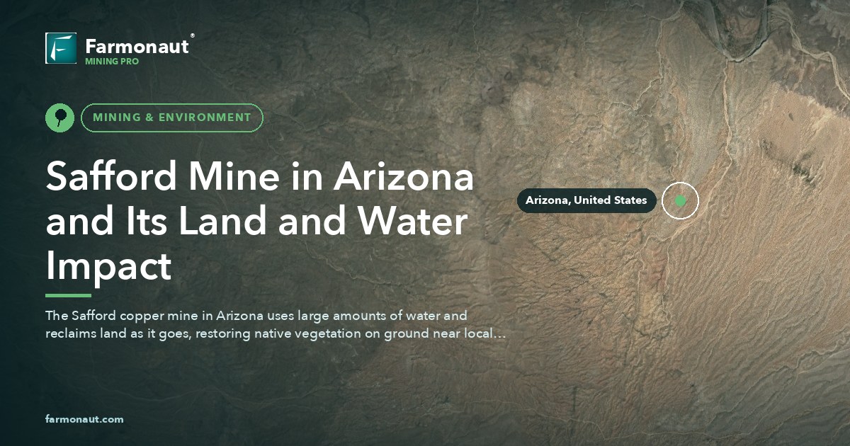 Safford Mine In Arizona And Its Land And Water Impact