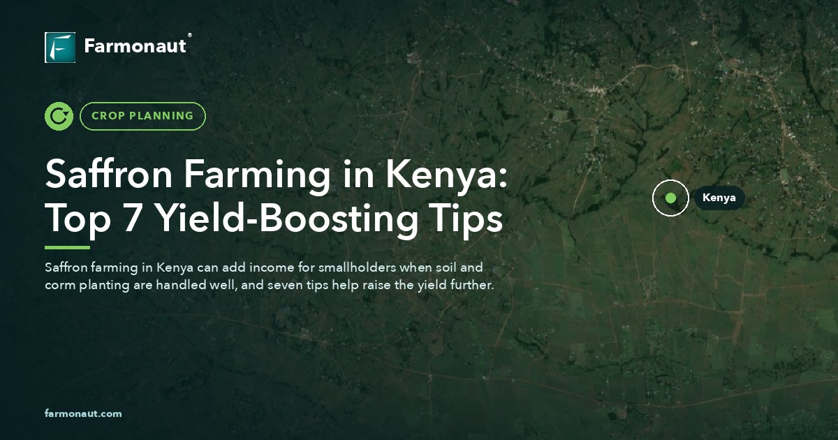Saffron Farming In Kenya: Top 7 Yield-Boosting Tips