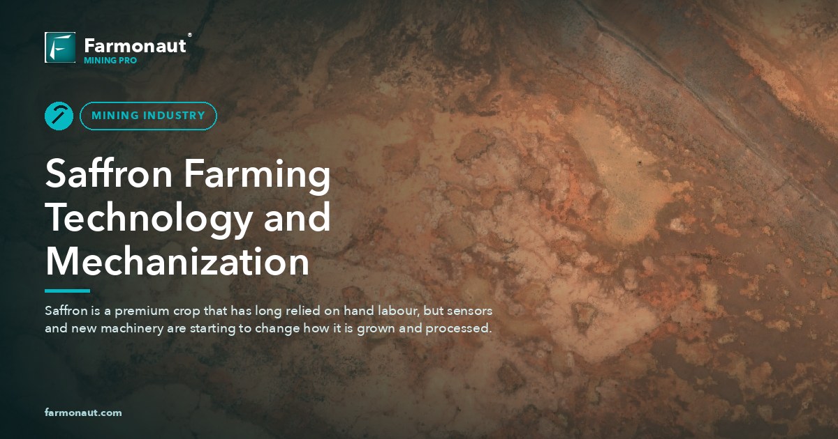 Saffron Tech, Gas Tech, Mineral Tech: Top Innovations In Agriculture 80 Saffron Farming Technology And Mechanization