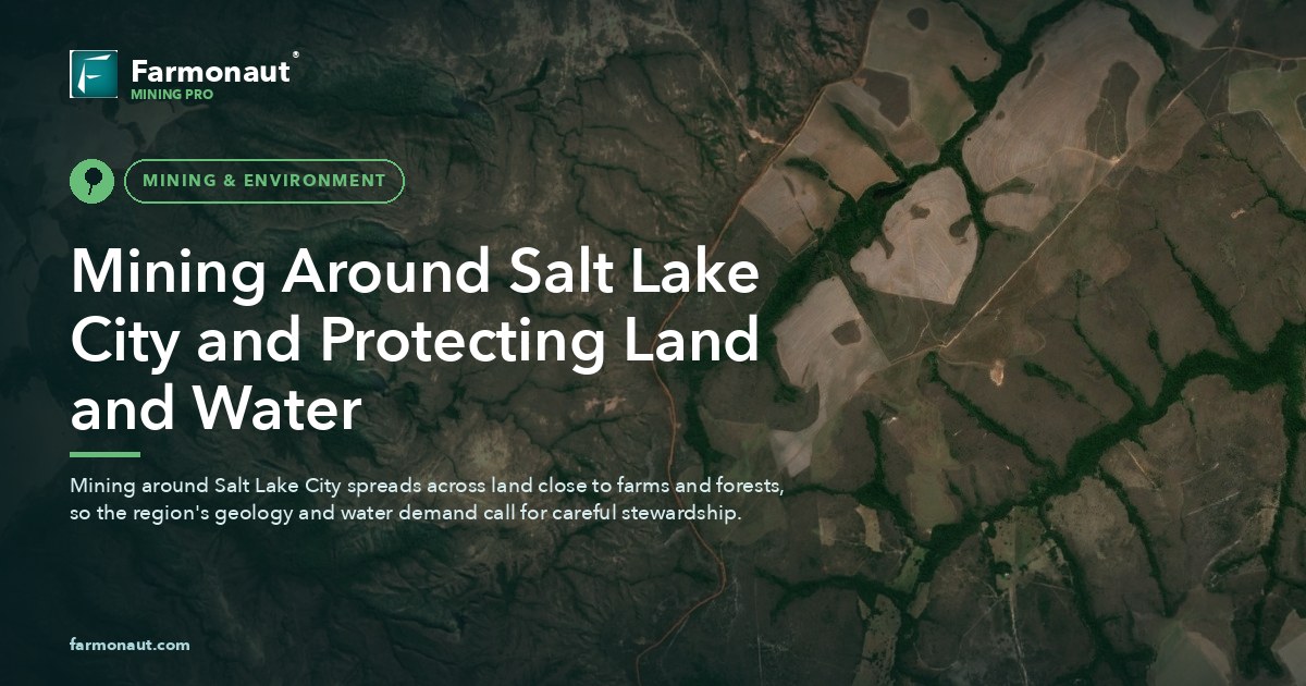 Salt Lake City Mining: 7 Land &Amp; Water Stewardship Tips 29 Mining Around Salt Lake City And Protecting Land And Water