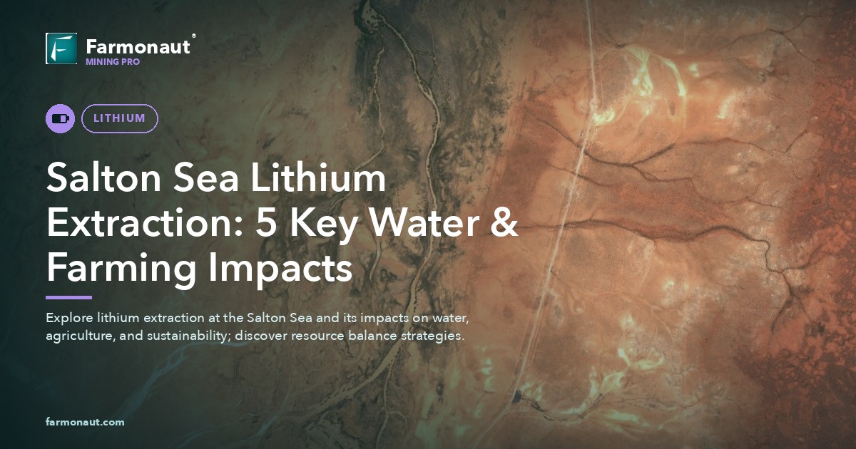 Salton Sea Lithium Extraction: 5 Key Water &Amp; Farming Impacts