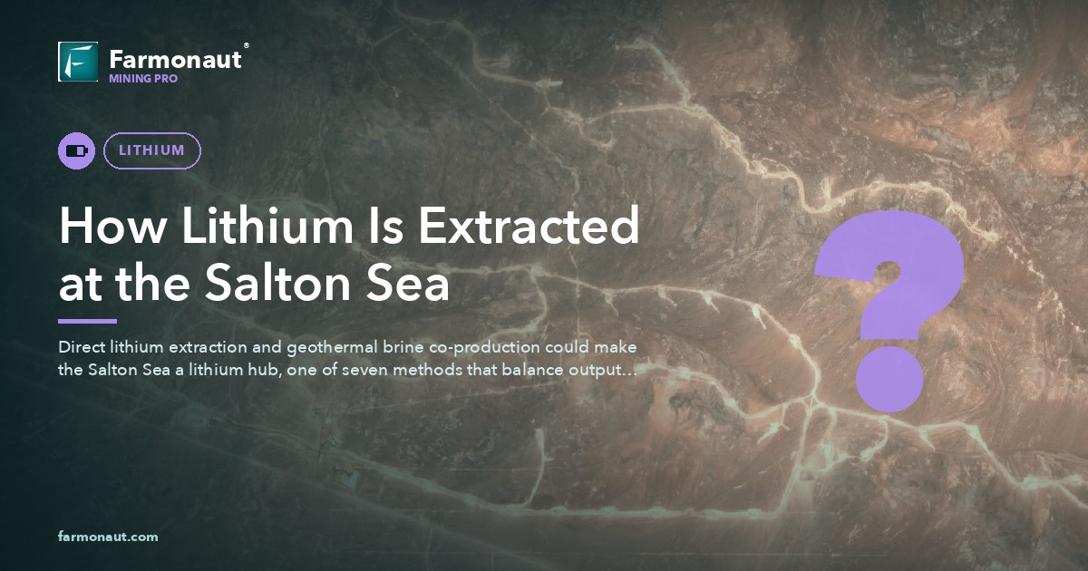 How Lithium Is Extracted At The Salton Sea