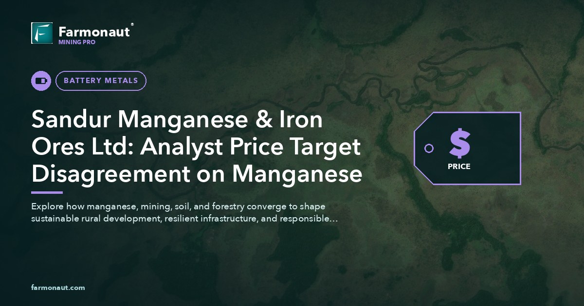 Sandur Manganese &Amp; Iron Ores Ltd: Analyst Price Target Disagreement On Manganese