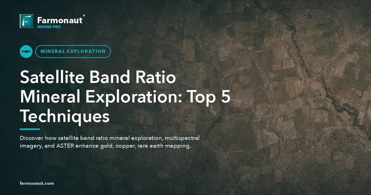 Satellite Band Ratio Mineral Exploration: Top 5 Techniques