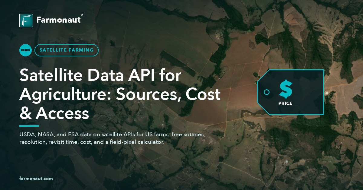 Satellite Data Api For Agriculture: Sources, Cost &Amp; Access