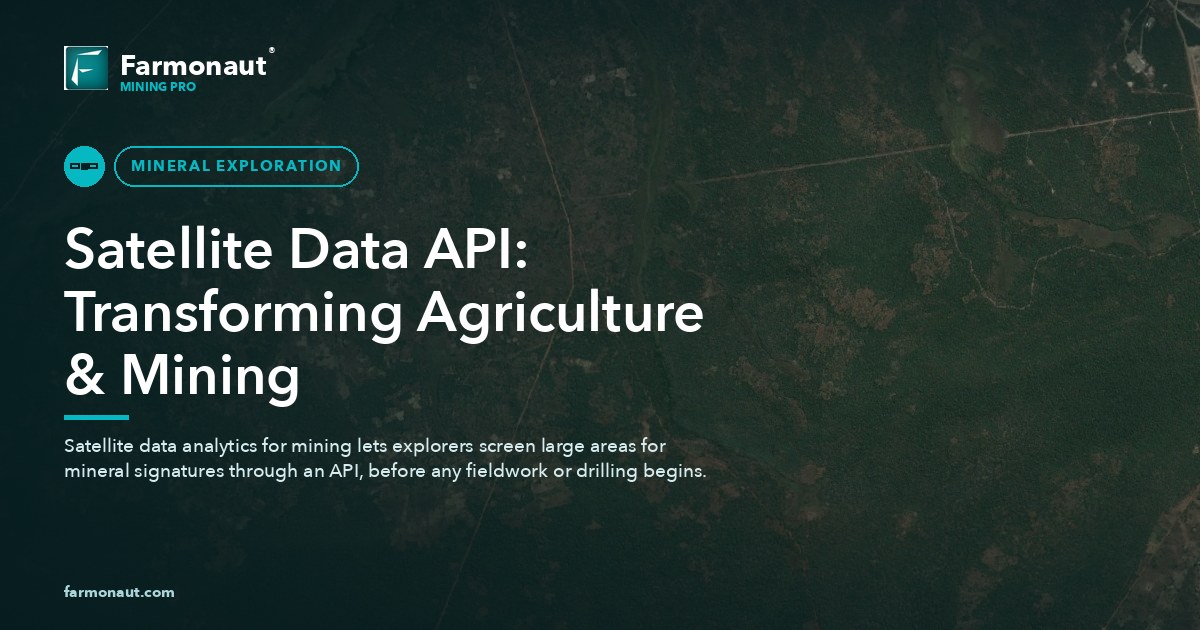 Satellite Data Api: Transforming Agriculture &Amp; Mining