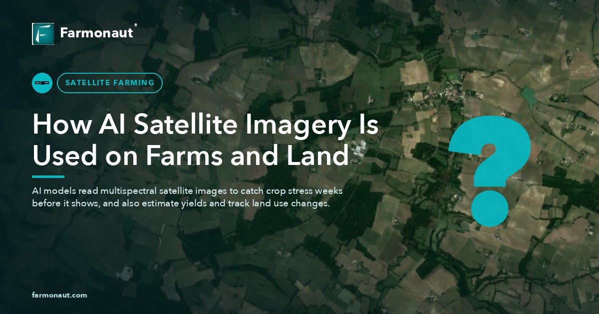 How Ai Satellite Imagery Is Used On Farms And Land