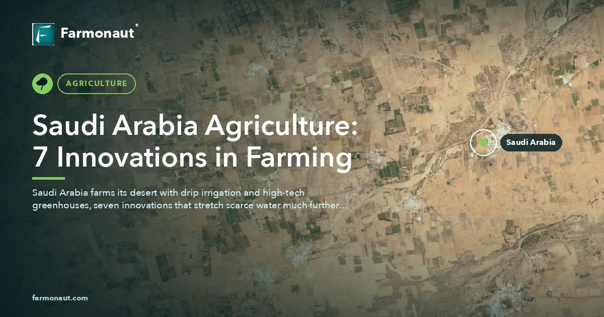 Saudi Arabia Agriculture: 7 Innovations In Farming