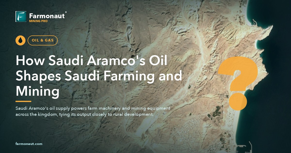 How Saudi Aramco'S Oil Shapes Saudi Farming And Mining