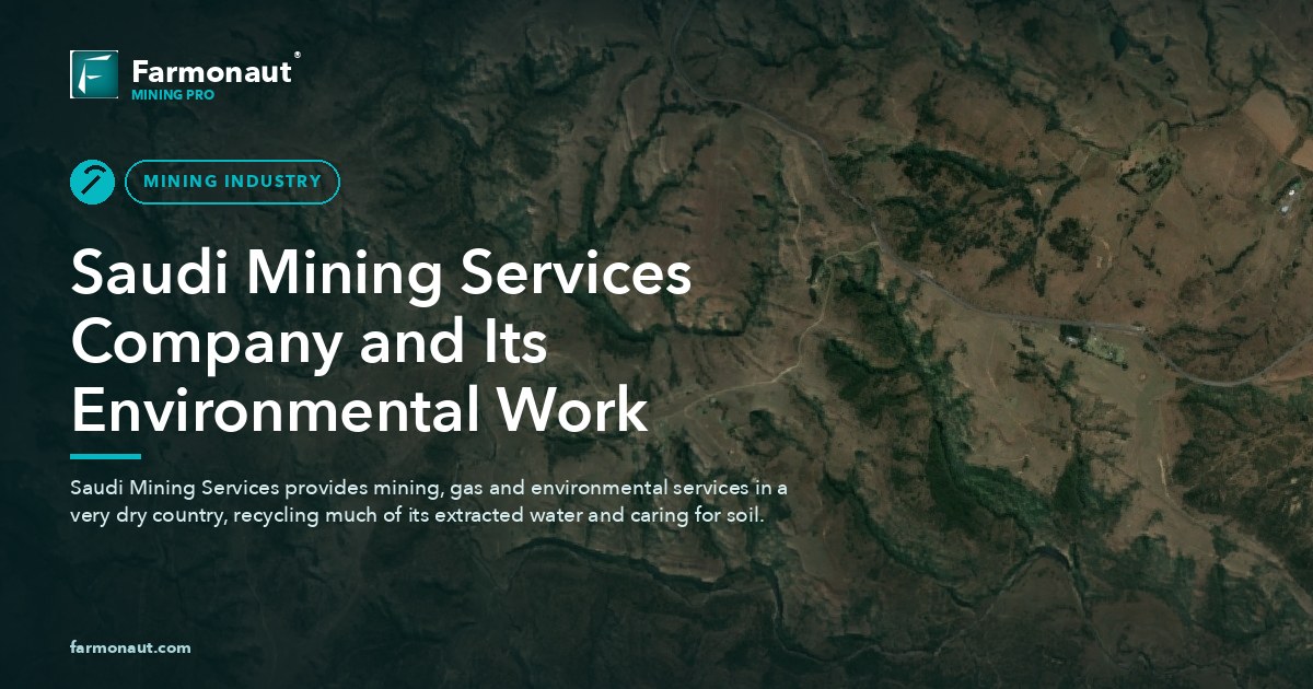 Saudi Mining Services Company And Its Environmental Work