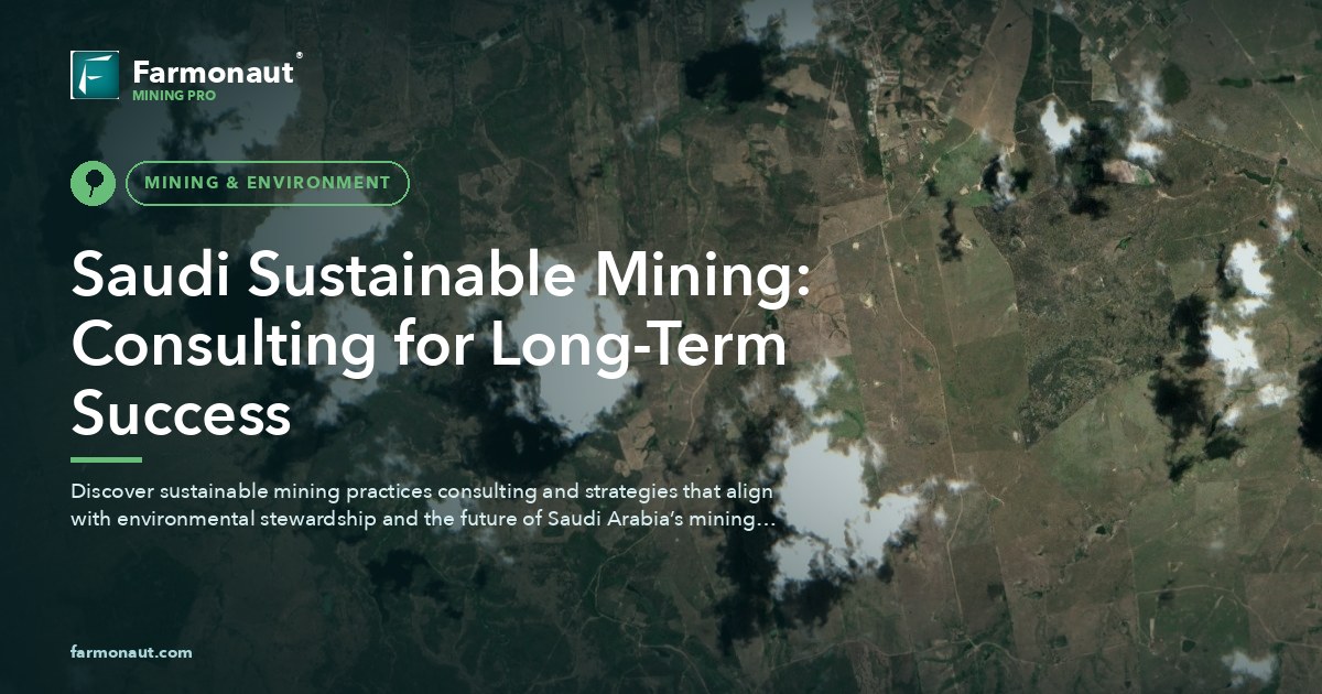 Saudi Sustainable Mining: Consulting For Long-Term Success