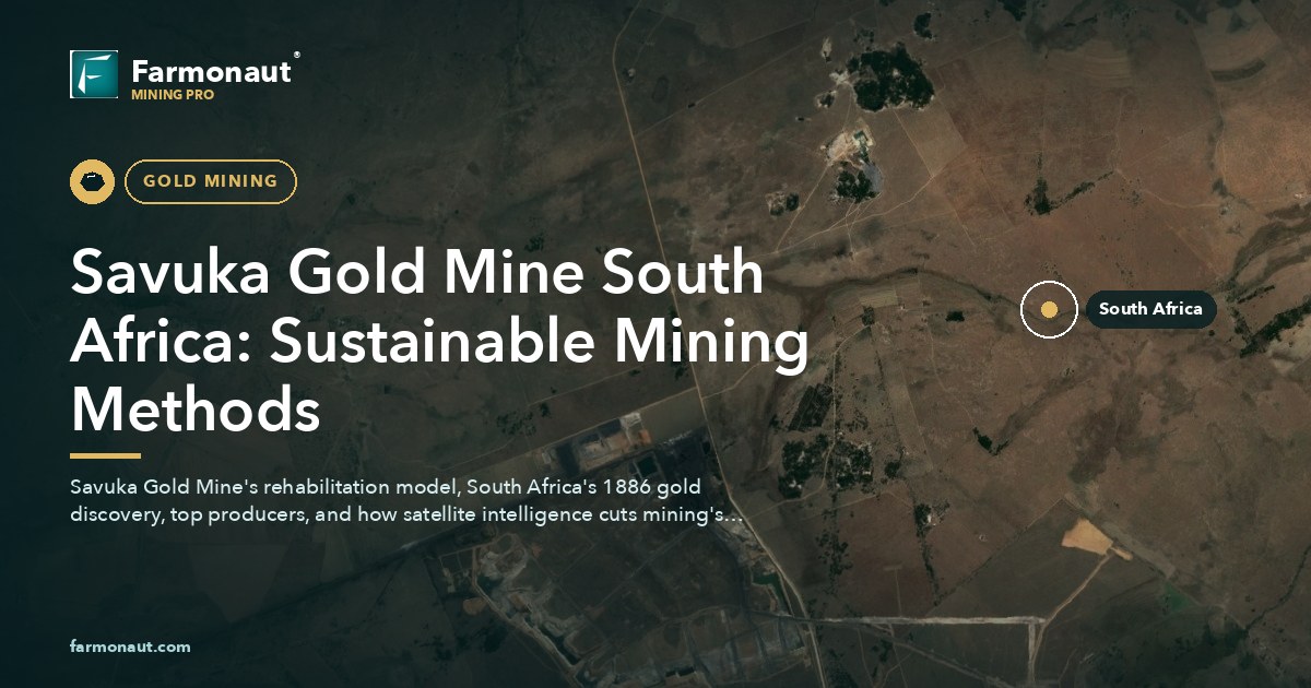 Savuka Gold Mine South Africa: Sustainable Mining Methods