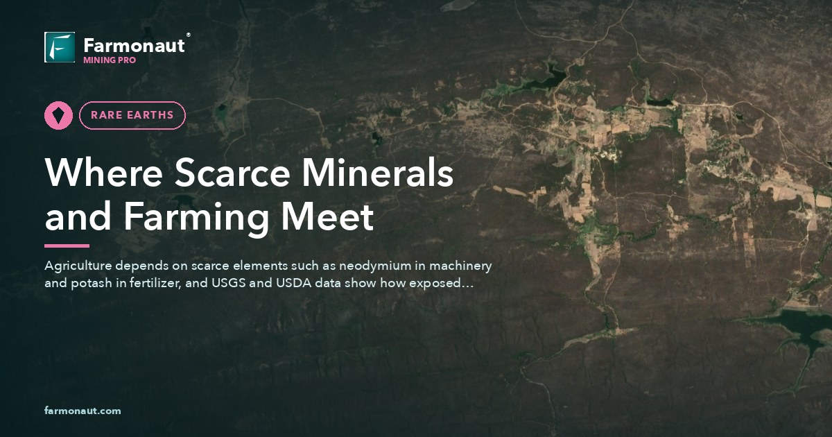 Agriculture And Minerals: Where Scarce Elements Meet Farming 28 Where Scarce Minerals And Farming Meet