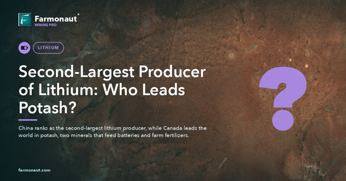 Second-Largest Producer Of Lithium: Who Leads Potash?