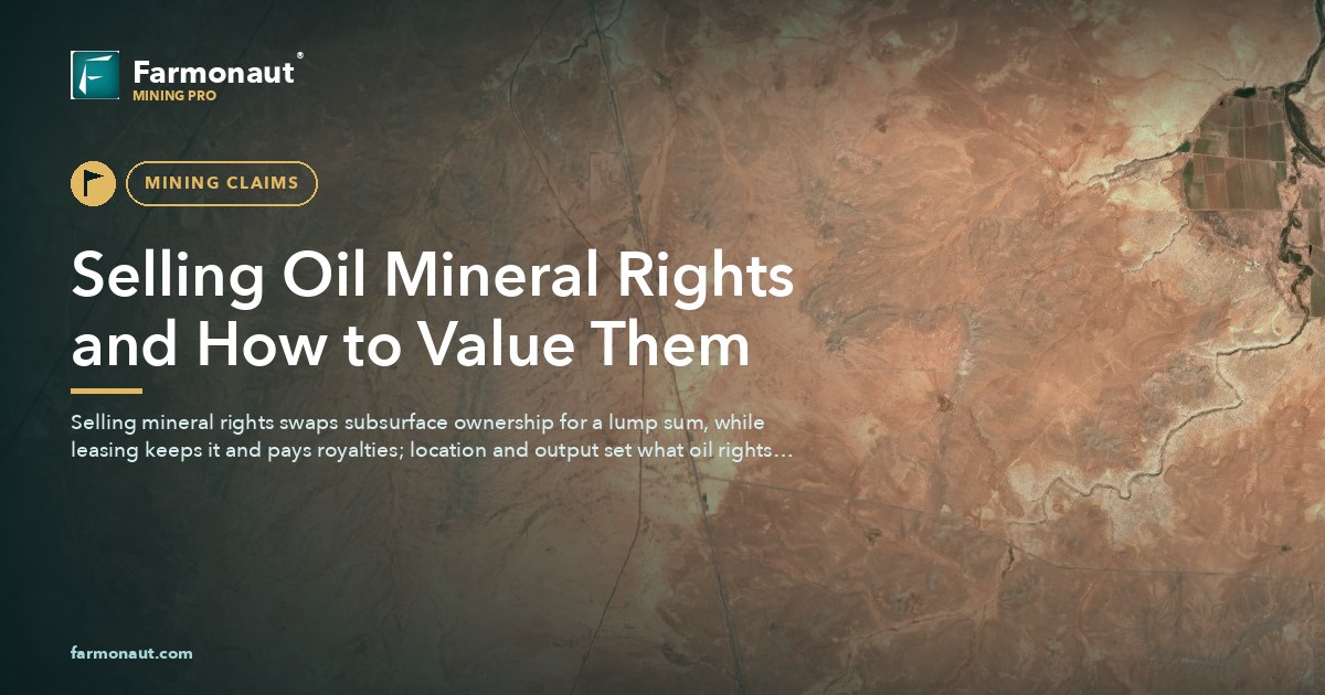 Selling Oil Mineral Rights And How To Value Them