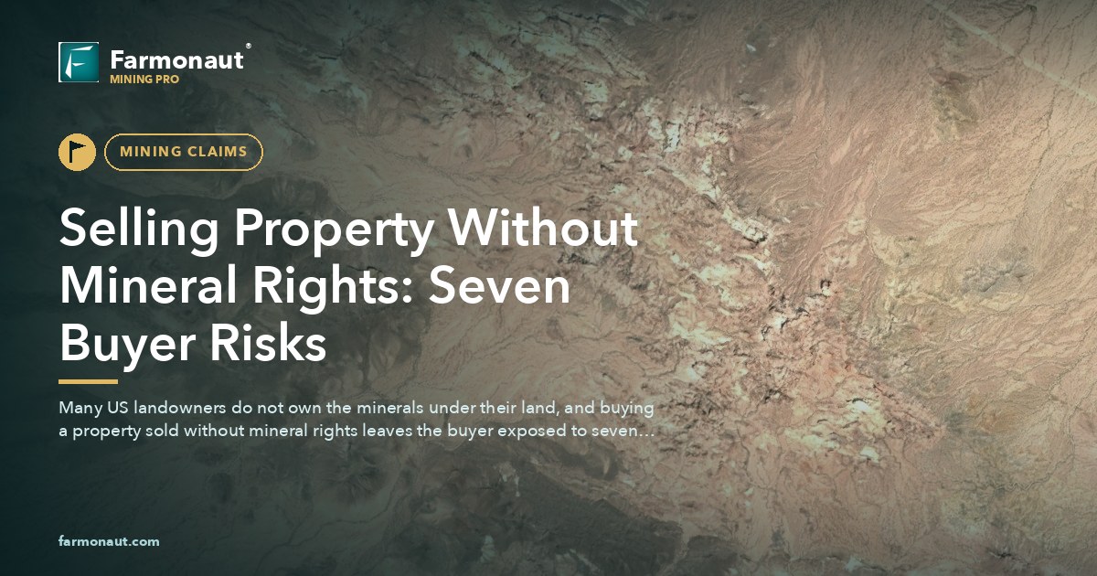 Selling Property Without Mineral Rights: Seven Buyer Risks