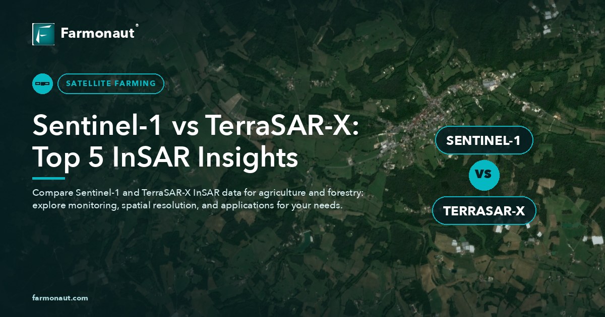 Sentinel-1 Vs Terrasar-X: Top 5 Insar Insights