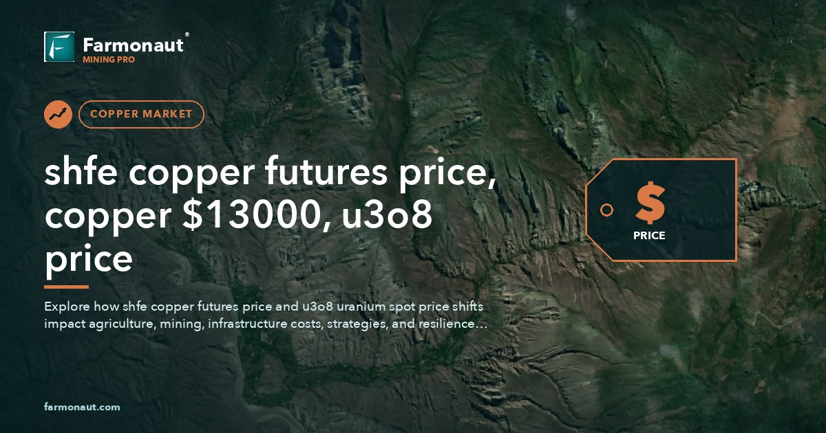 Shfe Copper Futures Price, Copper $13000, U3O8 Price