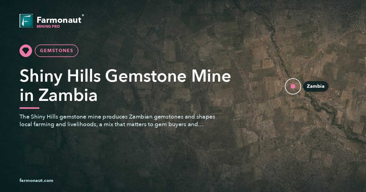 Shiny Hills Gemstone Mine In Zambia
