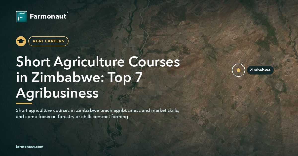 Short Agriculture Courses In Zimbabwe: Top 7 Agribusiness
