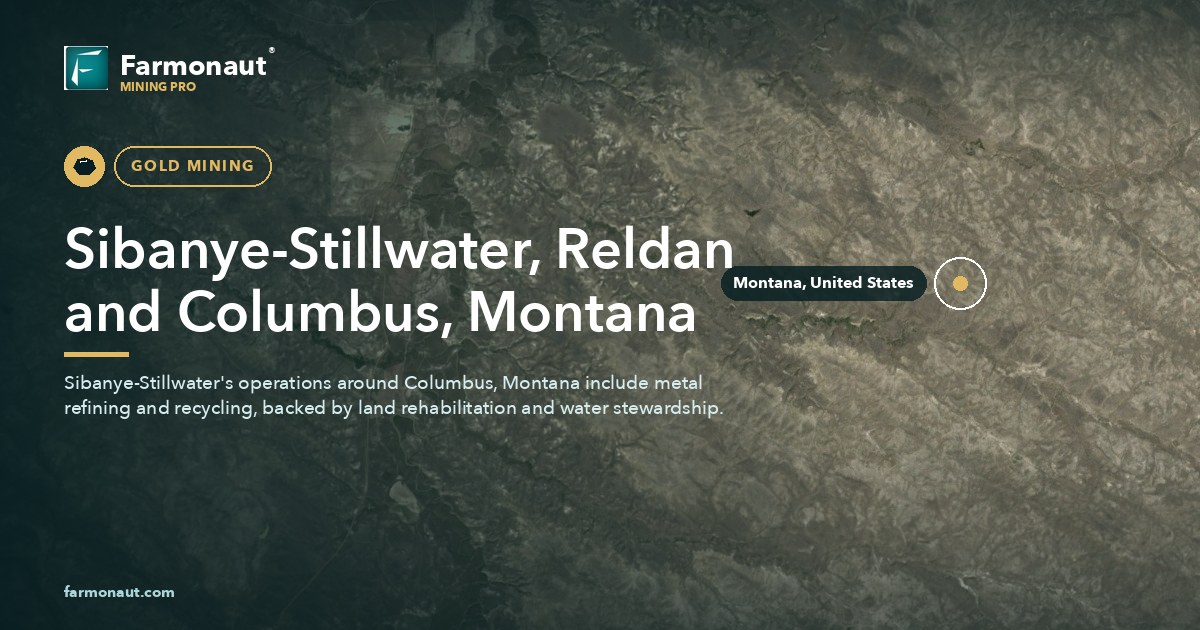 Sibanye-Stillwater, Reldan And Columbus, Montana