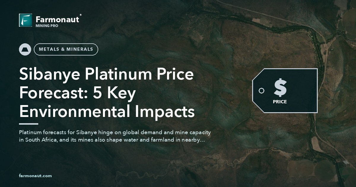 Sibanye Platinum Price Forecast: 5 Key Environmental Impacts