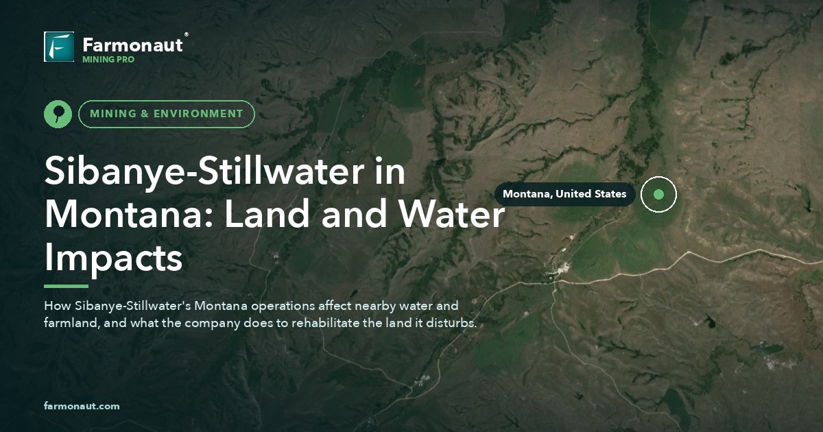 Sibanye-Stillwater In Montana: Land And Water Impacts