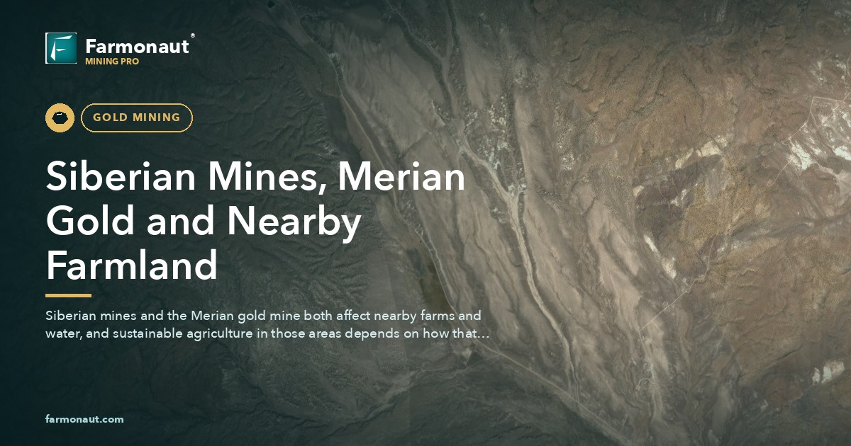 Siberian Mines, Merian Gold And Nearby Farmland