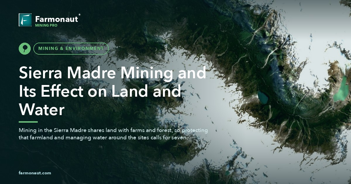 Sierra Madre Mining And Its Effect On Land And Water