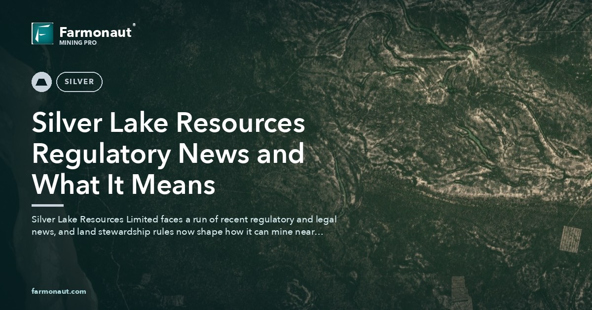 Silver Lake Resources Regulatory News And What It Means