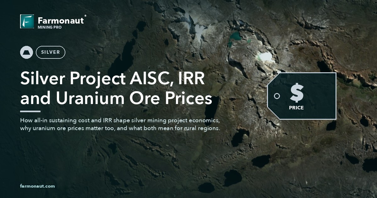Silver Project Aisc, Irr And Uranium Ore Prices