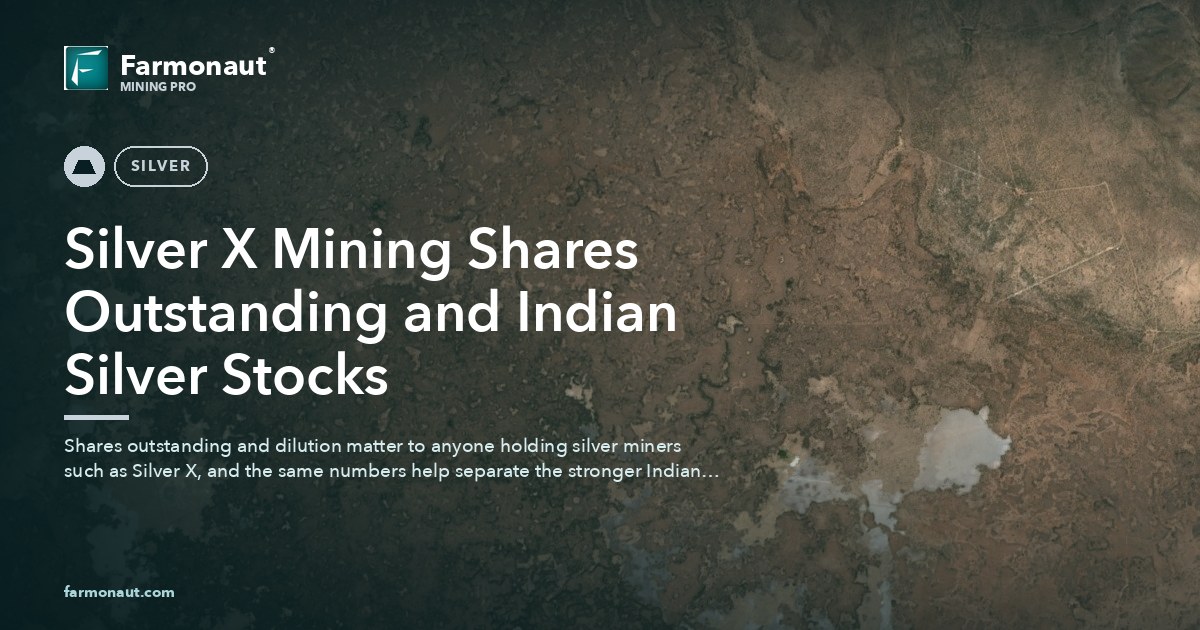 Silver X Mining Shares Outstanding And Indian Silver Stocks