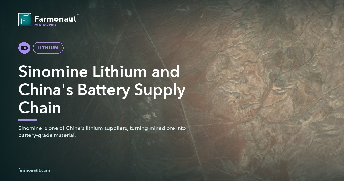 Sinomine Lithium And China'S Battery Supply Chain