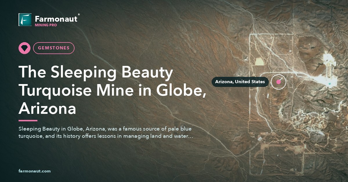 The Sleeping Beauty Turquoise Mine In Globe, Arizona