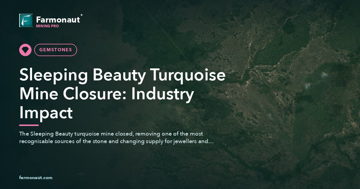 Sleeping Beauty Turquoise Mine Closure: Industry Impact