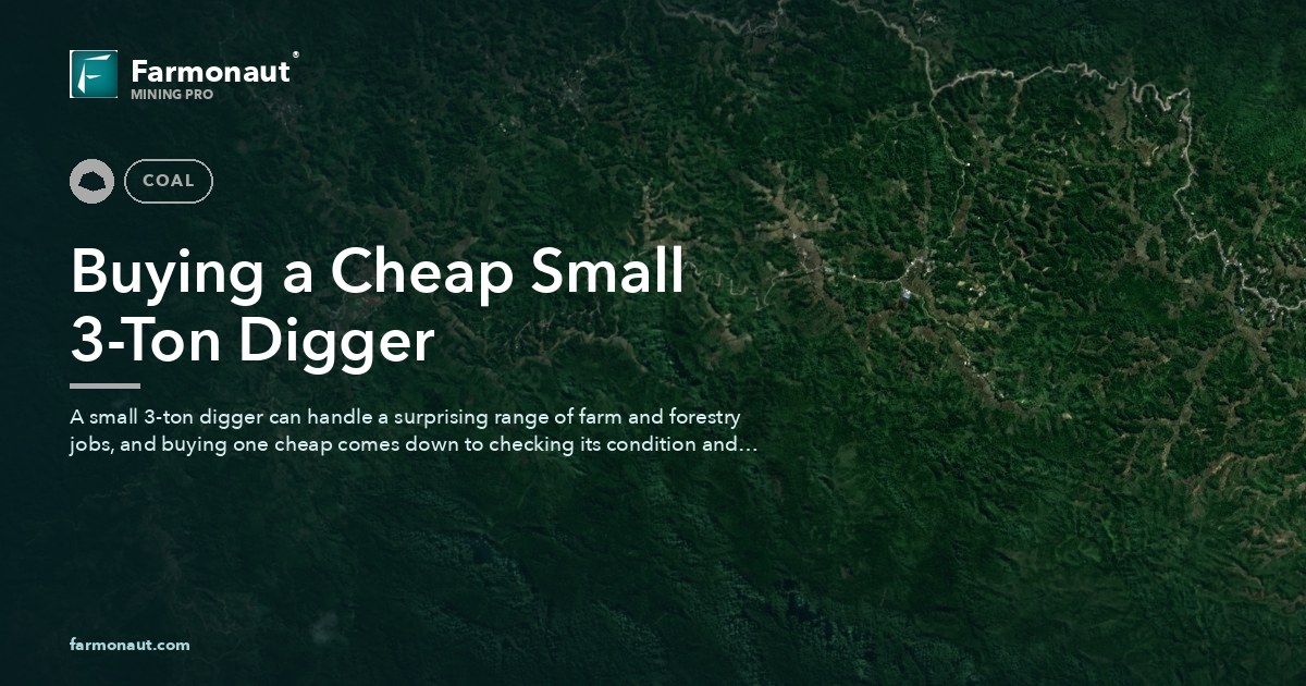 Buying A Cheap Small 3-Ton Digger