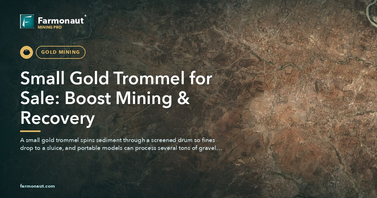 Small Gold Trommel For Sale: Boost Mining &Amp; Recovery
